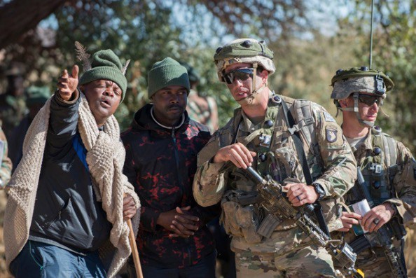 Amerikaners oefen saam met SAW 7