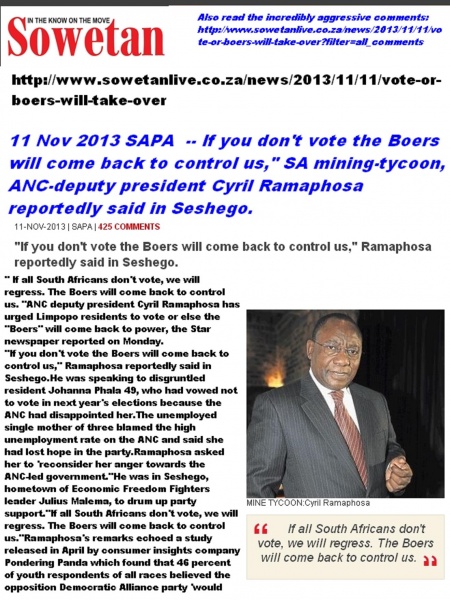 Ramaphosa haatspraak