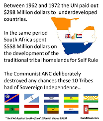 Suid Afrika versus VN opheffing van swartes