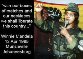 Winnie Mandela se slagspreuk