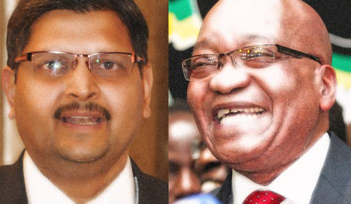 Zuma en die Guptas