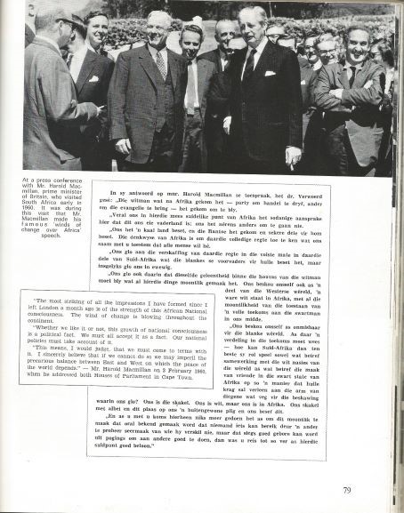 Harold Macmillan se Winds of Change