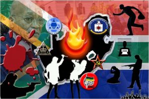 Suid Afrika in chaos