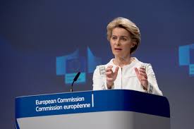 Ursula Van Der Leyen die hoof van die Europese Unie